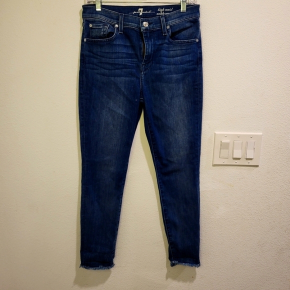 for all man kind 29 high waisted Guinevere jeans - Picture 1 of 6